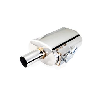 Oval body muffler XForce with Varex system 15,24cm x 25,4cm x 40,64cm