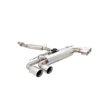 Exhaust system XForce with Varex muffler for Audi S3 2013-2020 8V SEDAN stainless steel