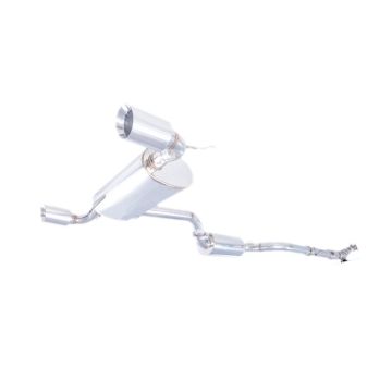 Exhaust system XForce with Varex muffler for Ford FOCUS 2006-2011 ST stainless steel