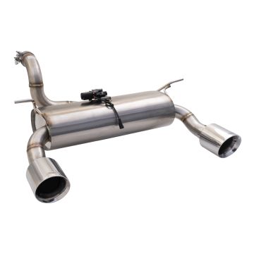 Exhaust system XForce with Varex muffler for Jeep Wrangler 2018- JL ERB 3.6L V6