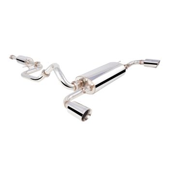 Exhaust system XForce with Varex muffler for Mazda 3 2010-2013 SP25 Hatch stainless steel