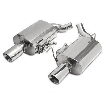 Exhaust system XForce with Varex muffler for Ford Mustang 2005-2010 GT stainless steel