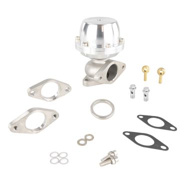 Wastegate 38mm silver