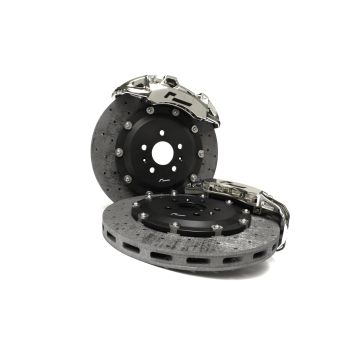 RacingLine Stage 3+ Carbon Brake Kit 380mm 6 Pot MQB MQB evo Yellow