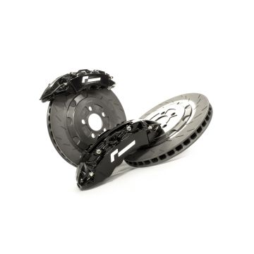 RacingLine Stage 2 Evo Big Brake Kit 345mm 4 Pot for VW Polo AW Seat Ibiza 6F Audi A1GB Black