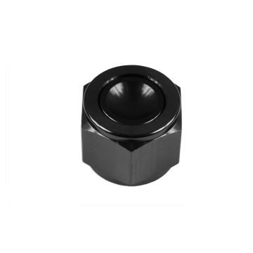 AN -4 AN4 JIC Female Flare Hex Port Plug Adapter Fitting Black