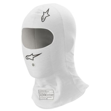 Alpinestars Race Balaclava V3 L/XL White FIA and SFI Approved