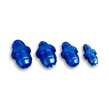 Adapter AN12 male to AN10 male JIC reducer oil fuel hose fitting Blue