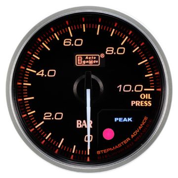 Auto Gauge Wskaźnik ciśnienia oleju 60mm seria Premium