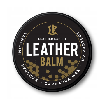 Leather Expert Leather Expert Balm leather care and protection conditioner 300ml with applicator and microfiber cloth