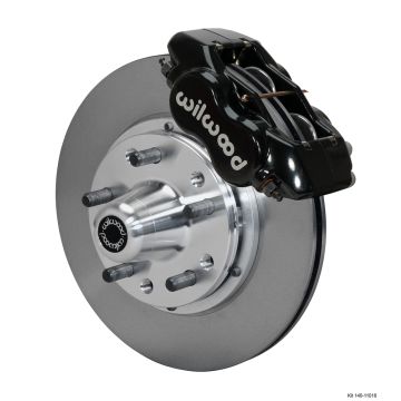 Wilwood 140-11018 Forged Dynalite Pro Series Front Brake Kit Black 11.00 for Ford Mustang 1984-1993