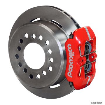 Wilwood 140-11403 Forged Dynapro Low-Profile Rear Parking Brake Kit Red