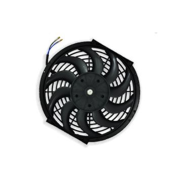 Thin fan 12" embossing pull 