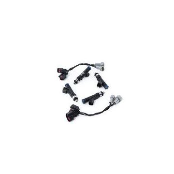 Zestaw wtryskiwaczy DeatschWerks 1000cc Mitsubishi Eclipse (DSM) 4G63T 95-99 and EVO 8/9 4G63T 03-06 (high impedance) USA-DW-18U-08-1000-4 2 371,19 zł