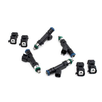 DeatschWerks zestaw 4 wtryskiwaczy paliwa 440cc/min, Chevrolet Cruze RS 1.4L Turbo 2011-15, Chevrolet Sonic RS 1.4L Turbo 2013-17, Holden Barina RS 1.4L Turbo 2013-16, Jeep Wrangler 2.5L L4 1997-2002