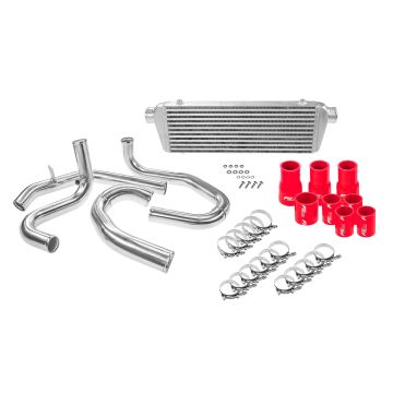 Dedicated intercooler kit for VW Golf 4/Jetta 1.8T Red