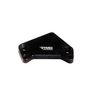 RTMG Performance DSG DQ250 Transmission Upgrade Oil Cooler Adapter Plate with AN10 Fitting Black