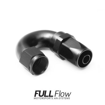 Nuke Performance Full Flow AN Hose End Fitting 180 Degree AN-4