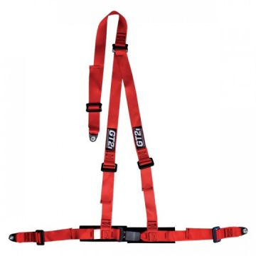 GT2I Harness 3-Points CEE 2" Red EEC Approved