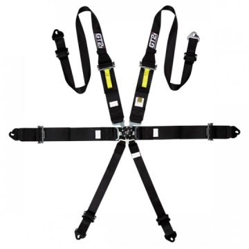GT2I Sedan Harness Race 6-Points Black FIA Approved 8853-16