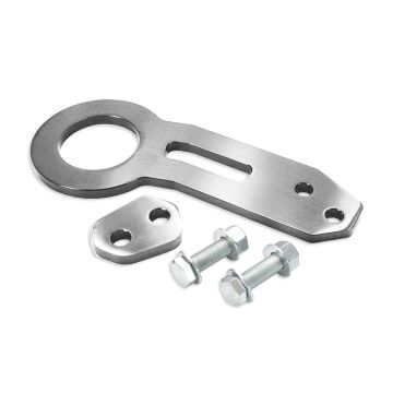 Tow hook Cambered Silver