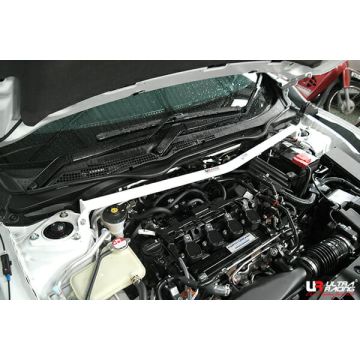 Front Upper Strutbar Ultra Racing for Honda Civic 15-19 FK/FC 1.5T/1.8