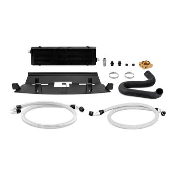 Mishimoto MMOC-MUS8-18TBK Oil Cooler Kit Thermostatic for Ford Mustang GT 18+ Black    