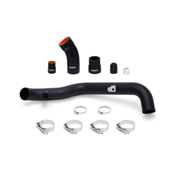 Mishimoto MMICP-FIST-14CWBK Cold-Side Intercooler Pipe Kit for Ford Fiesta ST 14-19 Wrinkle Black   