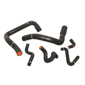 Mishimoto MMHOSE-MUS-86BK Silicone Radiator Hose Kit for Ford Mustang GT 86-93 Black    