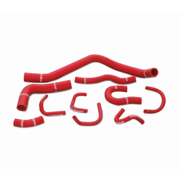 Mishimoto MMHOSE-CIV-88RD Silicone Radiator Hose Kit for Honda Civic 88-91 Red     