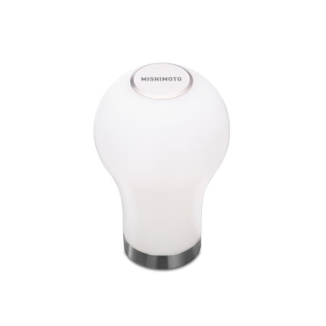 Mishimoto MMSK-TDP-WH Teardrop Shift Knob White         