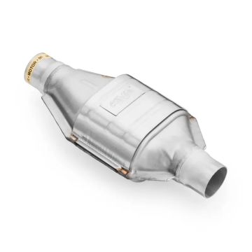 Universal metal catalytic converter 0.7-1.5 gasoline Capacity (cpsi) 400 Euro 2 Inlet pipe diameter 50 mm