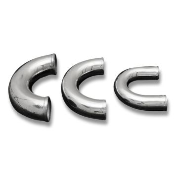 Kolanko aluminiowe 180' 70mm, 30cm AL18030070 79,00 zł