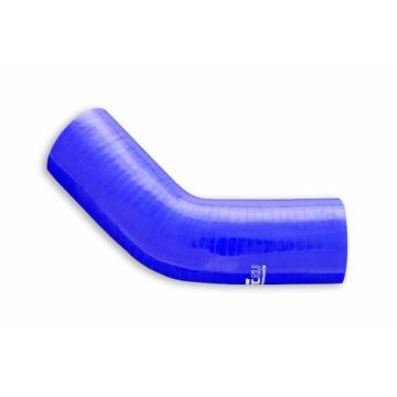 Silicone elbow 45' 25mm Blue