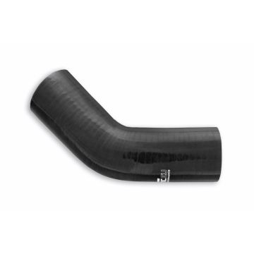 Silicone elbow 45' 70mm Black