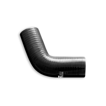 Silicone elbow 67' 80mm Black