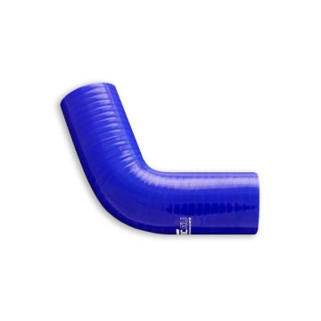 Silicone elbow 67' 80mm Blue