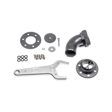 Remote Mount Fill Neck 24AN Elbow 1.5in Barb 20-0547 Radium Engineering