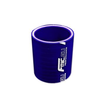 Straight silicone Coupler 13mm Blue 5cm