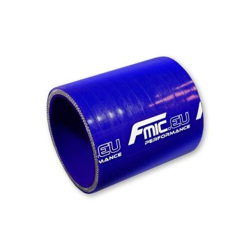 Straight silicone Coupler 89mm Blue standardowy 7,6cm