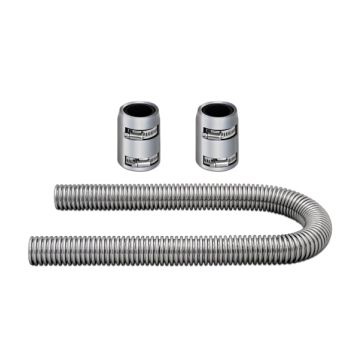 Mishimoto MMAH-U36C Flexible Radiator Hose Kit Chrome 36in.       