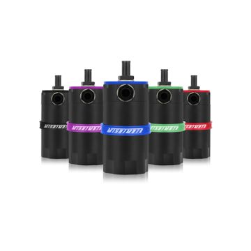 Mishimoto MMBCC-UNI-BK Baffled Oil Catch Can Black        