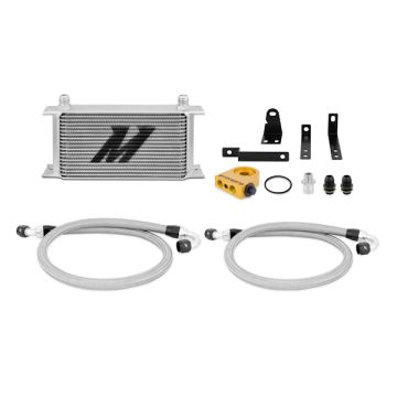 Mishimoto MMOC-S2K-00T Thermostatic Oil Cooler Kit for Honda S2000 00-09 Silver     