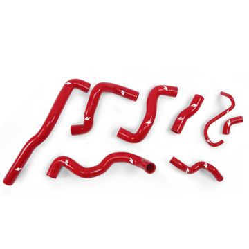Mishimoto MMHOSE-TINY-07RD Silicone Radiator Hose Kit for Mini Cooper S 07-11 Red    