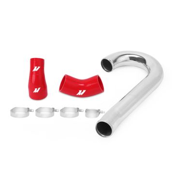 Mishimoto MMICP-EVO-01LRD Lower Intercooler Pipe Kit for Mitsubishi Lancer Evolution VII/VIII/IX 01-07 Red Hoses  