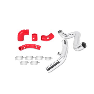 Mishimoto MMICP-EVO-01URD Upper Intercooler Pipe Kit for Mitsubishi Lancer Evolution VII/VIII/IX 01-07 Red Hoses  