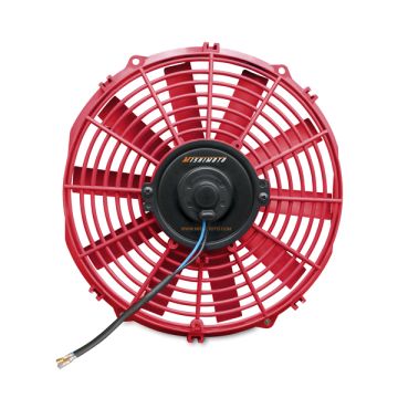 Mishimoto MMFAN-12RD Slim Electric Fan 12" Red        