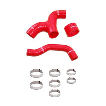 Mishimoto MMHOSE-SUB-INTRD Silicone Intercooler Hoses for Subaru WRX 02-05 Red      
