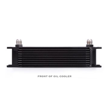 Mishimoto MMOC-10BK Universal 10 Row Oil Cooler Black       