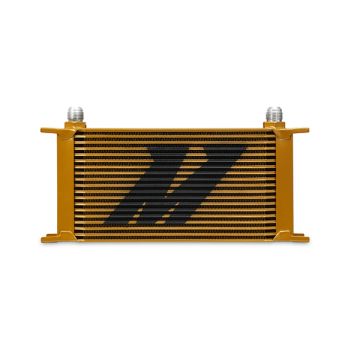 Mishimoto MMOC-19G Universal 19 Row Oil Cooler Gold       